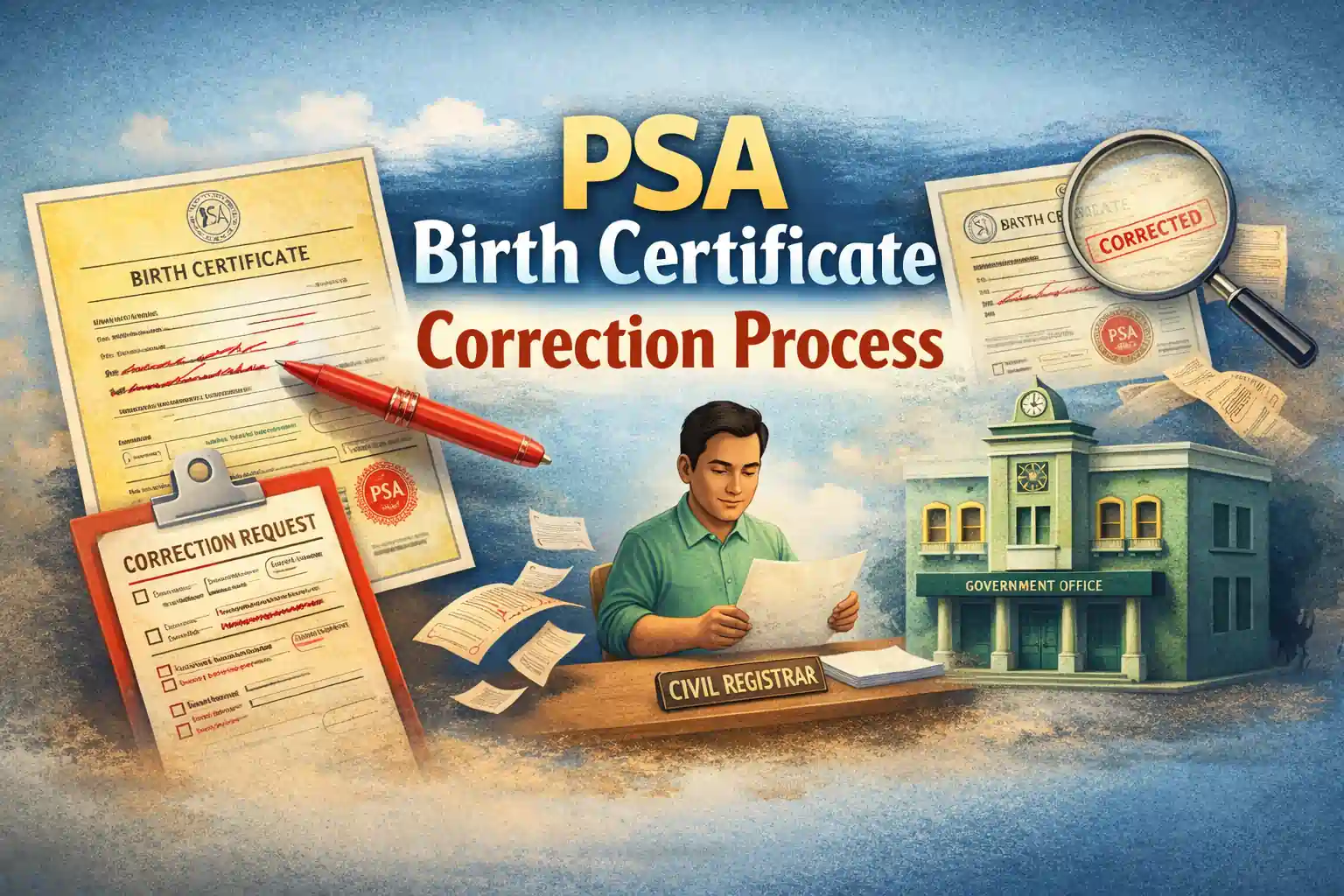 PSA Birth Certificate Correction | No Lawyer Needed