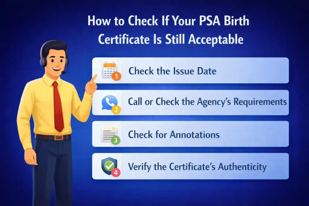 How-to-check-if-PSA-birth-certificate-is-acceptable:-check-issue-date,-call-agency,-check-annotations,-verify-authenticity