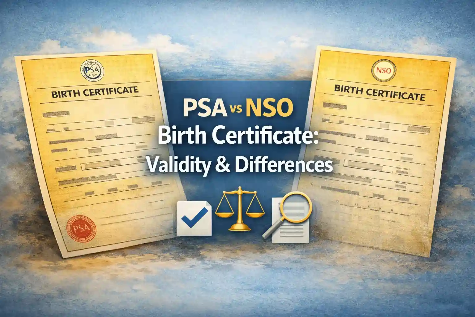 PSA Birth Certificate vs. NSO: Same or Different?